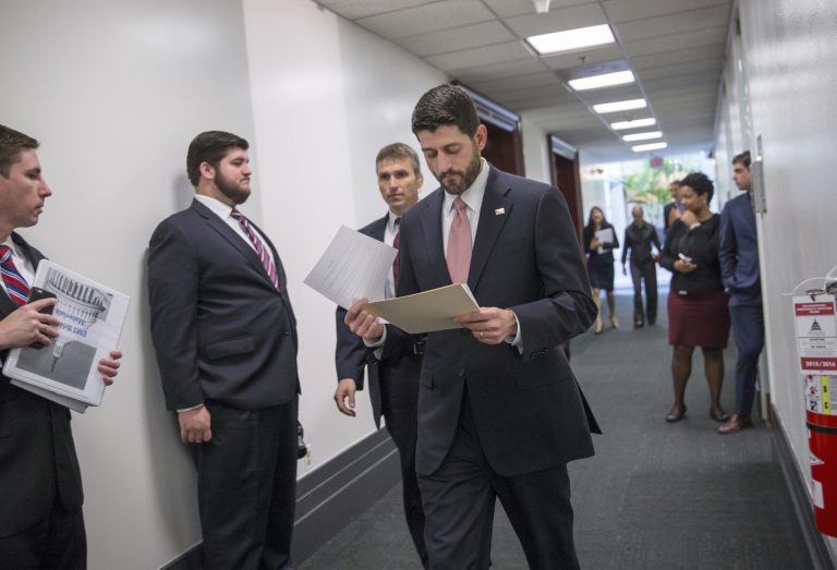 The House is scheduled to vote Friday on a bill that would fund the government through the remainder of 2016. (AP Photo/J. Scott Applewhite)