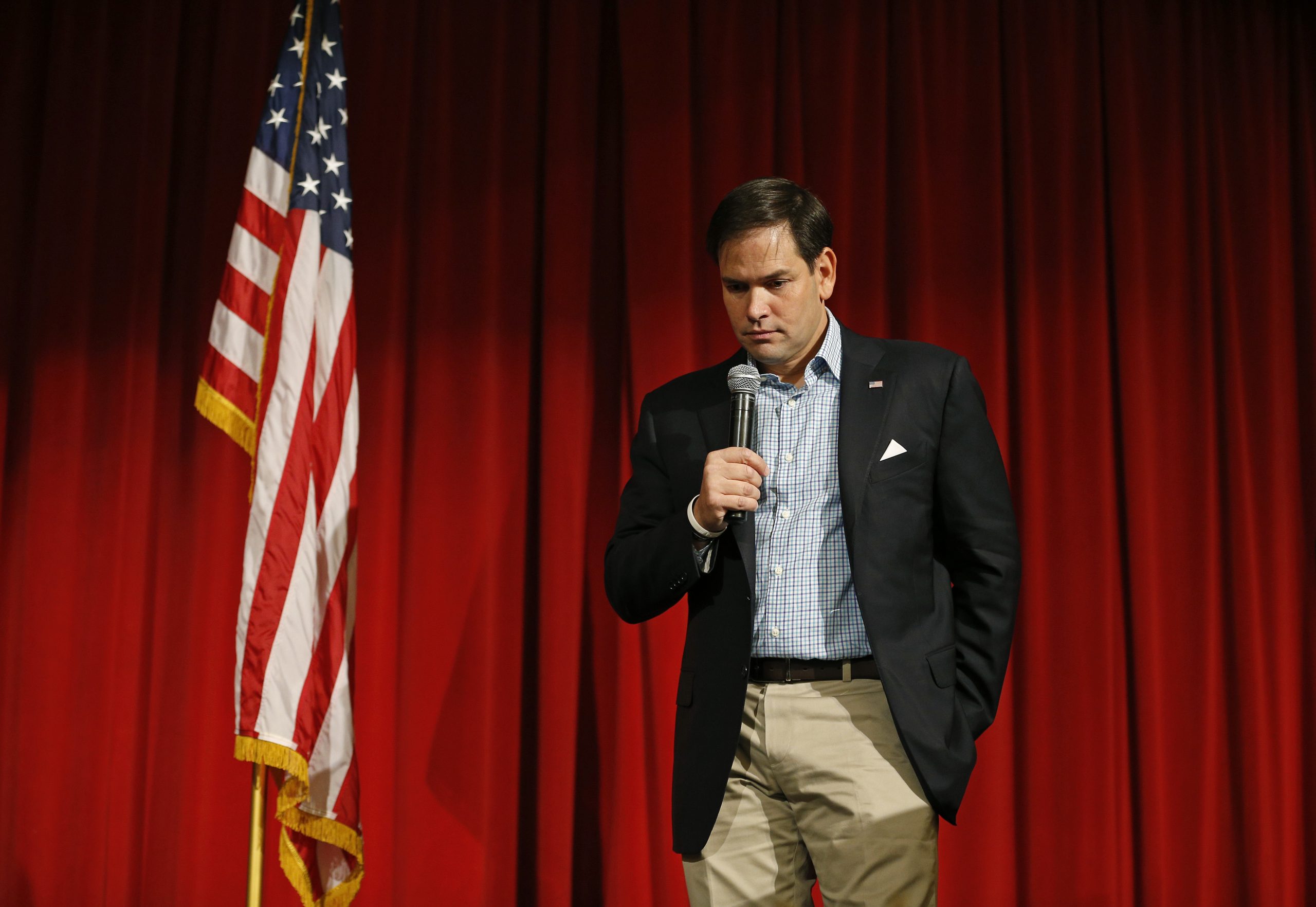 Why is Marco Rubio sliding in the polls?