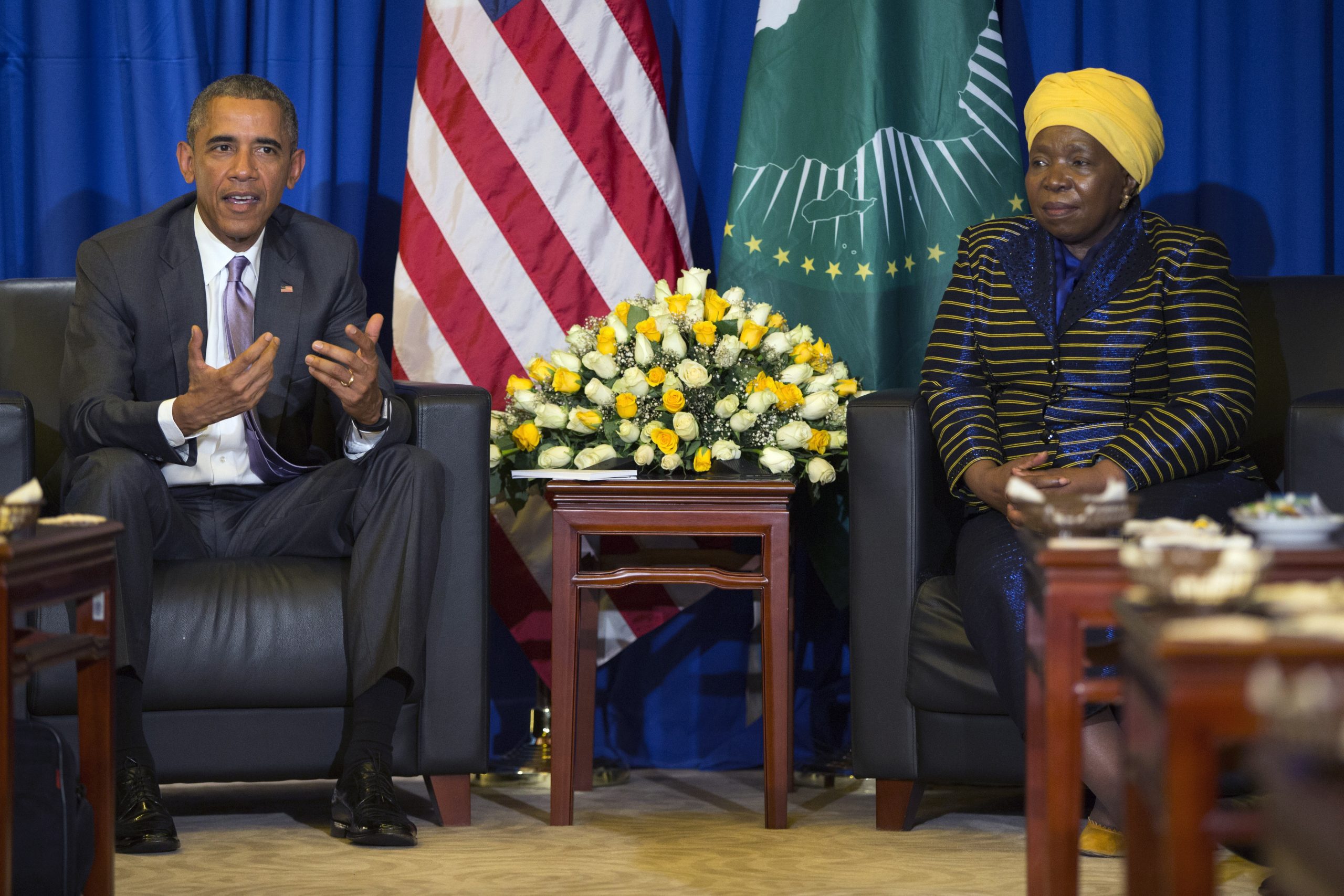 African Union head tells Obama multinationals are to blame for corruption