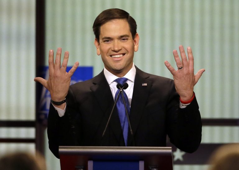 Republican presidential candidate Sen. Marco Rubio said, 