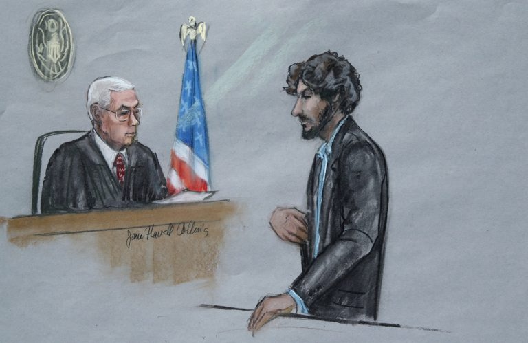 A federal judge had bad news for Dzhokhar Tsarnaev. (Jane Flavell Collins via AP, File)