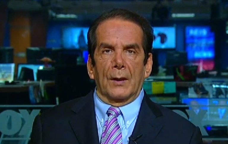 Charles Krauthammer wrote Thursday night in the Washington Post that the results of the Iowa caucuses this week whittled down the GOP field of nine candidates to just three. (Screenshot)