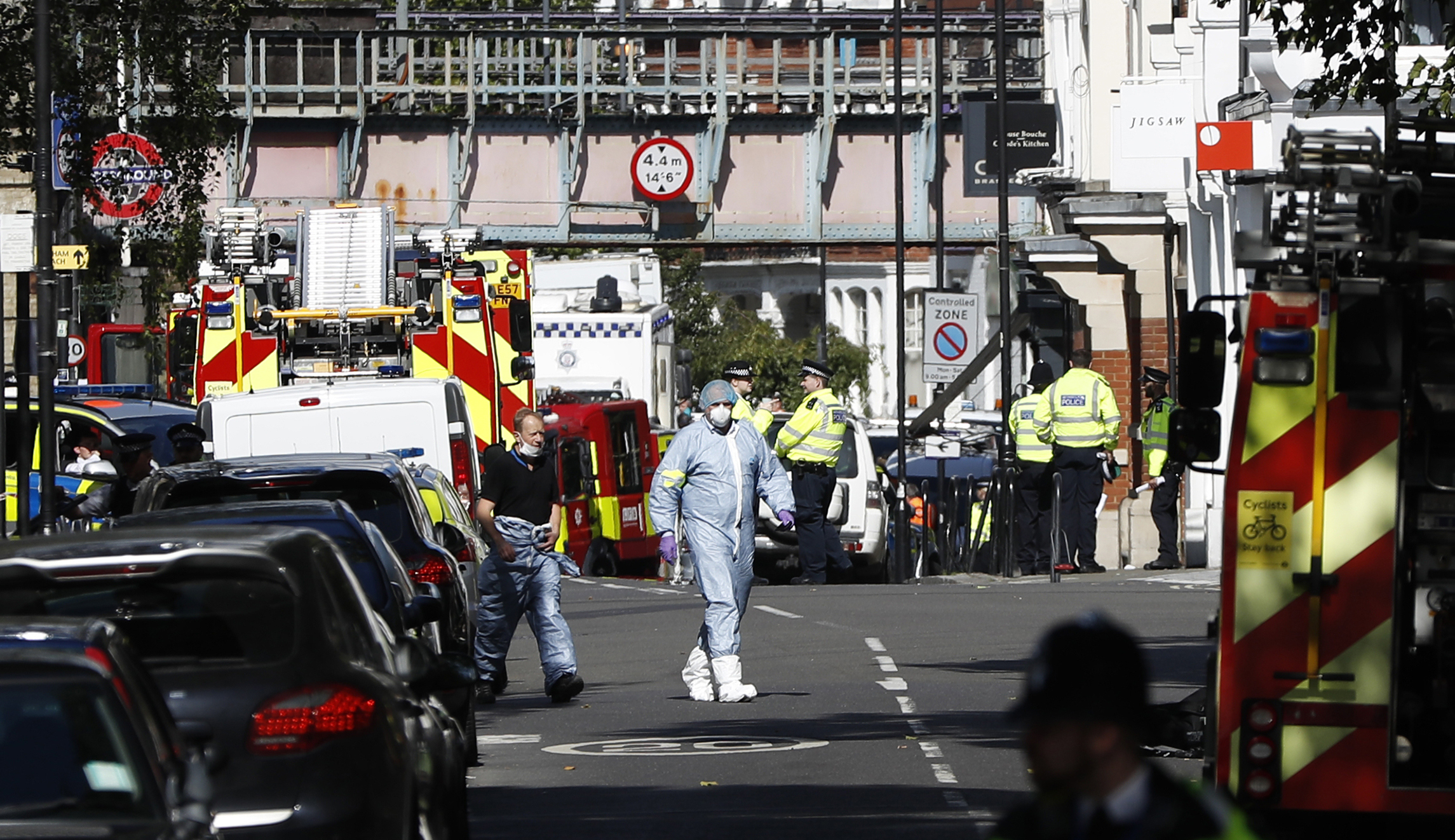 ISIS claims responsibility for London train attack