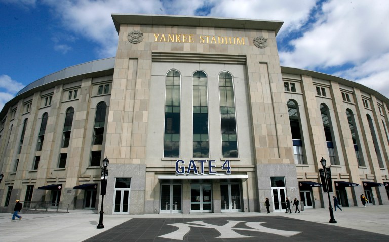 Federal taxpayers subsidized the construction of the new Yankees Stadium to the tune of nearly half a billion dollars, according to a new study released Thursday. (AP Photo/Seth Wenig)