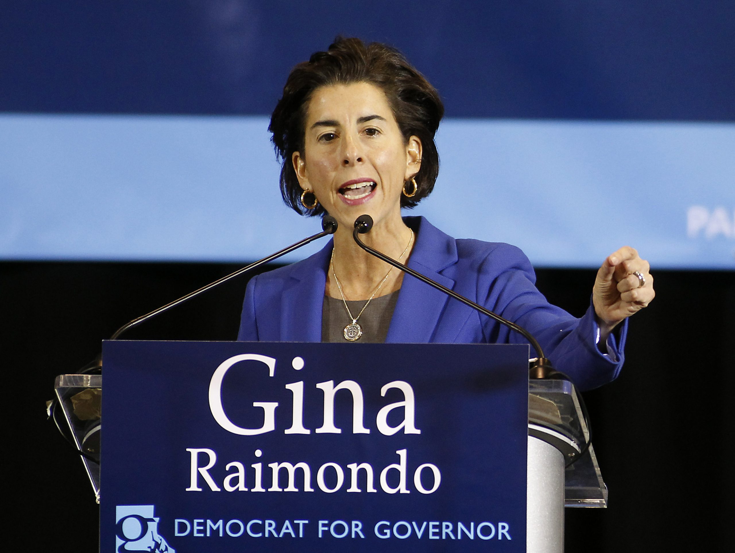 Did the pope just endorse a Democratic candidate in Rhode Island?