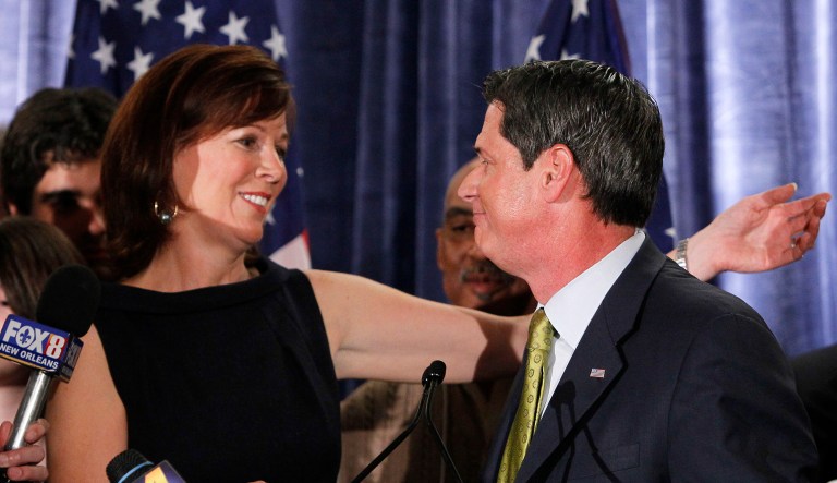 President Trump said he intends to send to the Senate one nominee to the federal appeals court and eight nominees to U.S. district courts. One of those nominees is Wendy Vitter (pictured left), the wife of former Sen. David Vitter, R-La., for the U.S. District Court for the Eastern District of Louisiana. (AP Photo/Patrick Semansky)