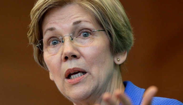 In a series of tweets, the Massachusetts senator called out the attorney general's statements to the Senate Intelligence Committee. (AP Photo/Steven Senne)