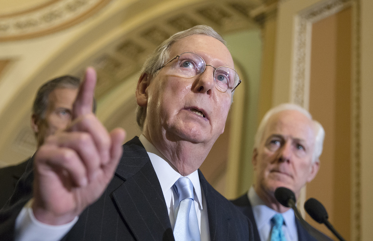 McConnell: Trump refugee ban will be ‘decided in the courts’