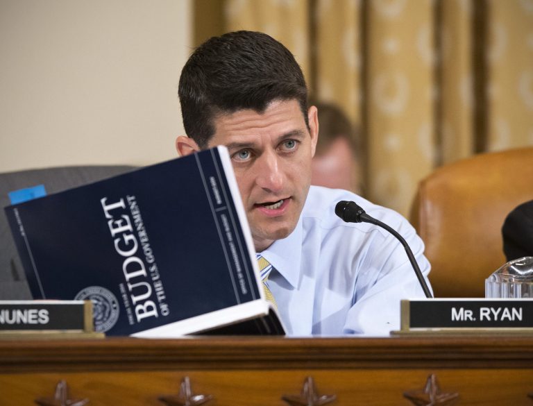 House Budget Committee Chairman Paul Ryan is set to release a spending plan Tuesday that Republican leaders say would balance the budget in 10 years. (AP Photo)