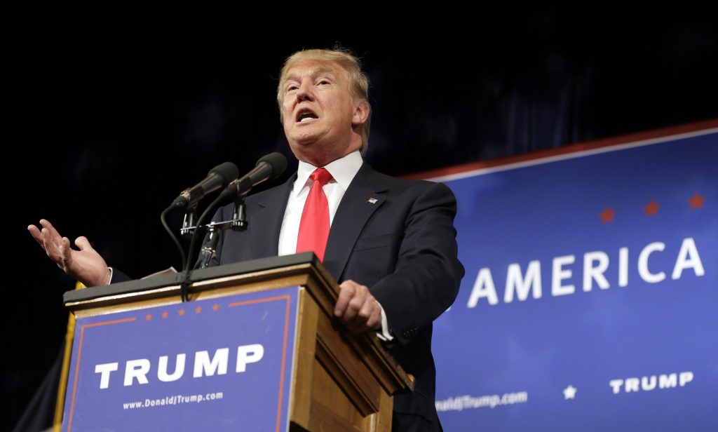 Donald trumping other candidates on Google