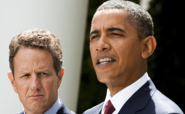 Obama throws Geithner under the bus