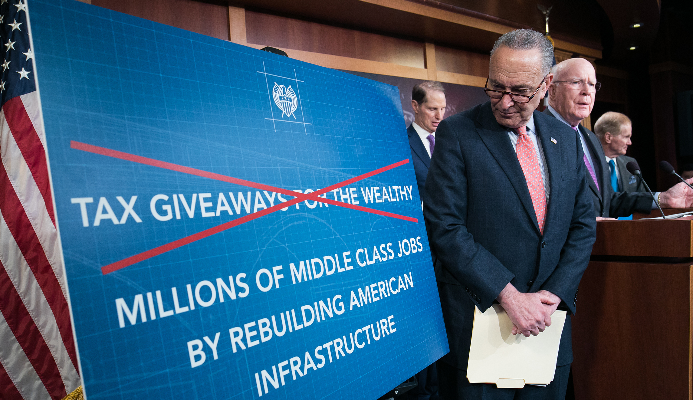 Democrats: Tax cuts are unpopular and should be lifted to pay for infrastructure