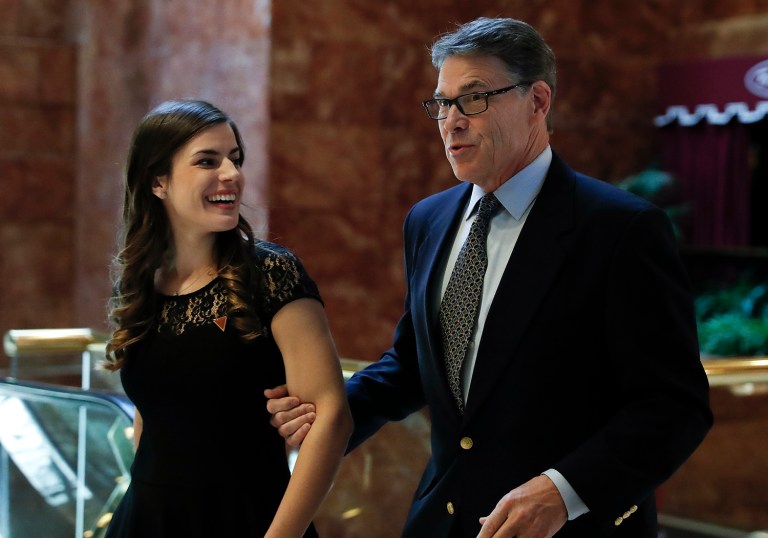 Rick Perry had been in the running since soon after Trump was elected. (AP Photo/Carolyn Kaster)