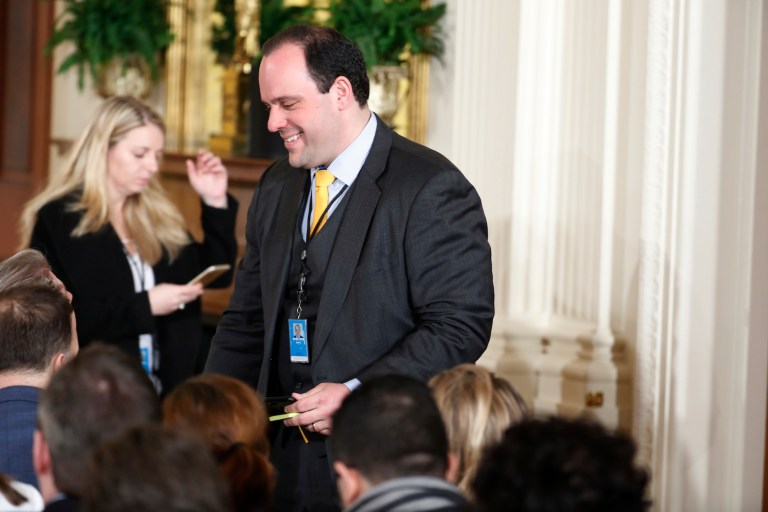 He left the West Wing without fanfare last month. (AP Photo/Pablo Martinez Monsivais)