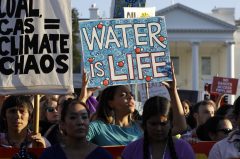 Feds approve pipeline amid calls for new protests