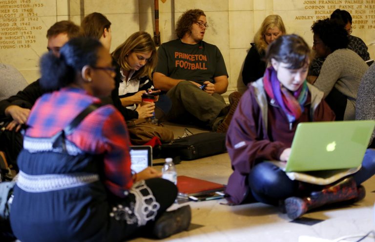 While student hysterics are nothing too novel, what is new is this sense of excessive fragility in which they demand as a right a complete insulation from all things unpleasant. (AP Photo)