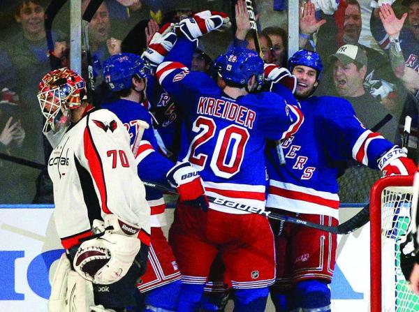 Game 1 gone in 90 seconds for Capitals