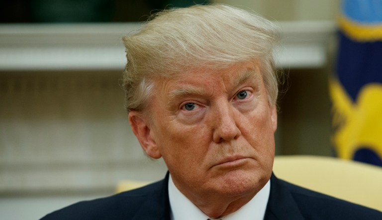 His preferences for a strong military and more fossil fuel production are at odds with Putin's policies. (AP Photo/Evan Vucci)