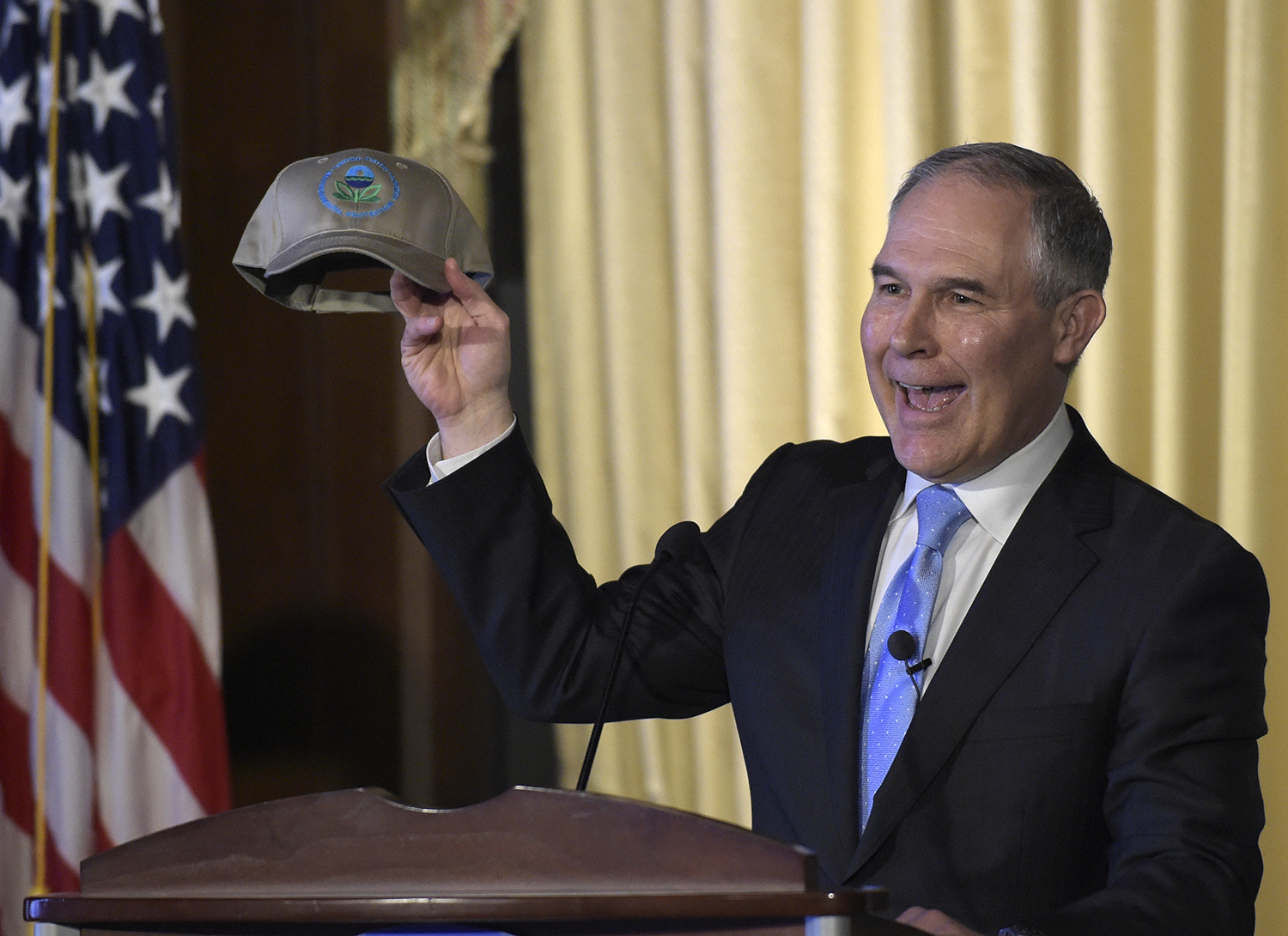 Pruitt’s introductory remarks set strong tone