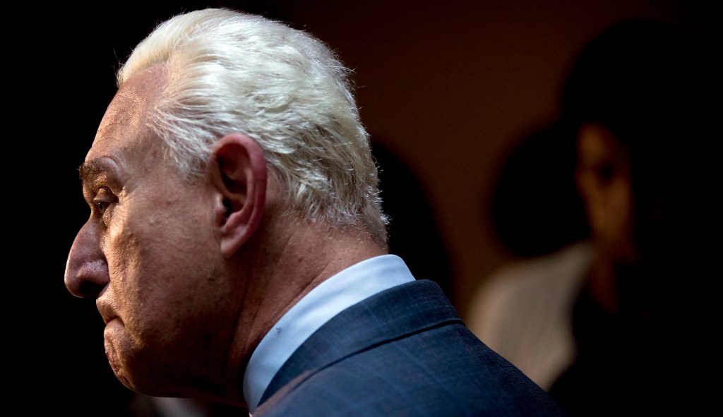 Roger Stone refuses to ID journalist WikiLeaks go-between
