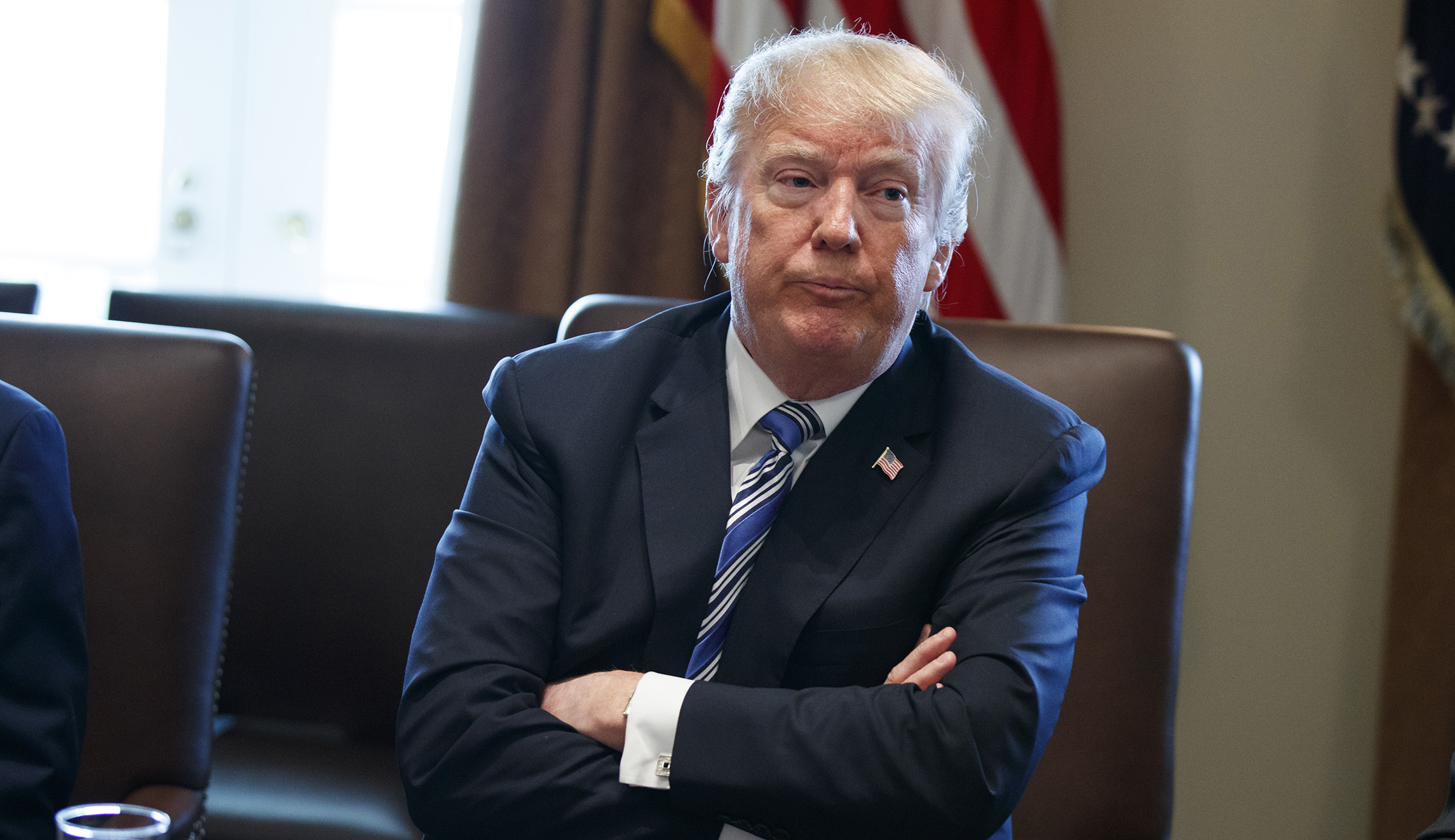 Trump teases tariff announcement at Cabinet meeting amid internal drama