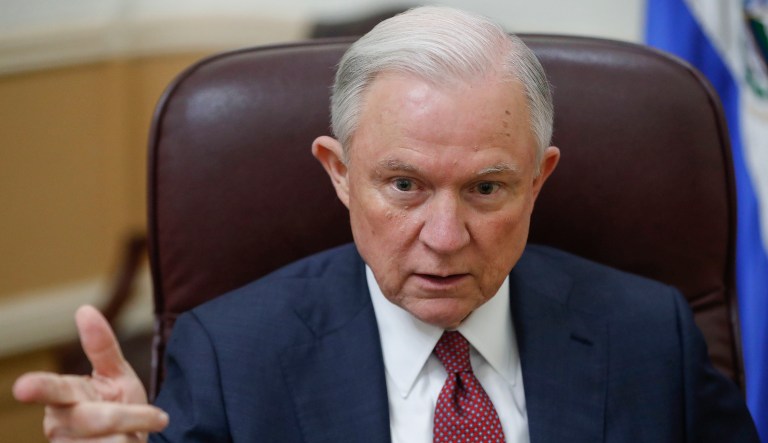 Last week, President Trump said he wanted Attorney General Jeff Sessions to do more about leaks. (AP Photo/Pablo Martinez Monsivais)