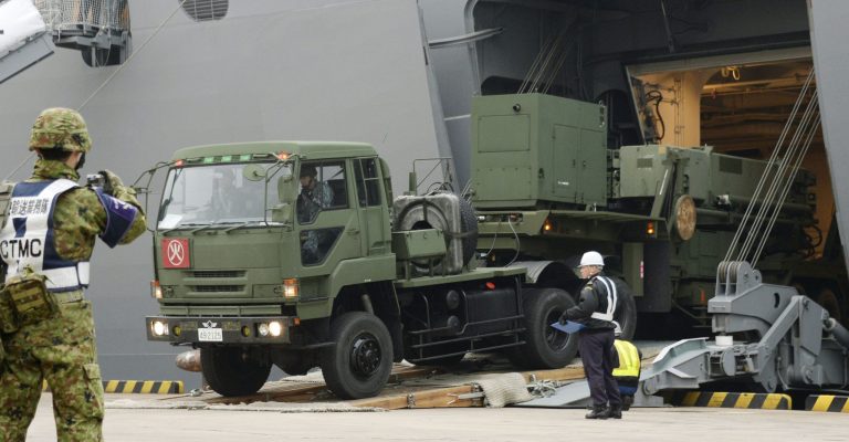 North Korea has moved up the window of its planned long-range rocket launch to Feb. 7-14, South Korea's Defense Ministry said Saturday. (Koji Harada/Kyodo News via AP)