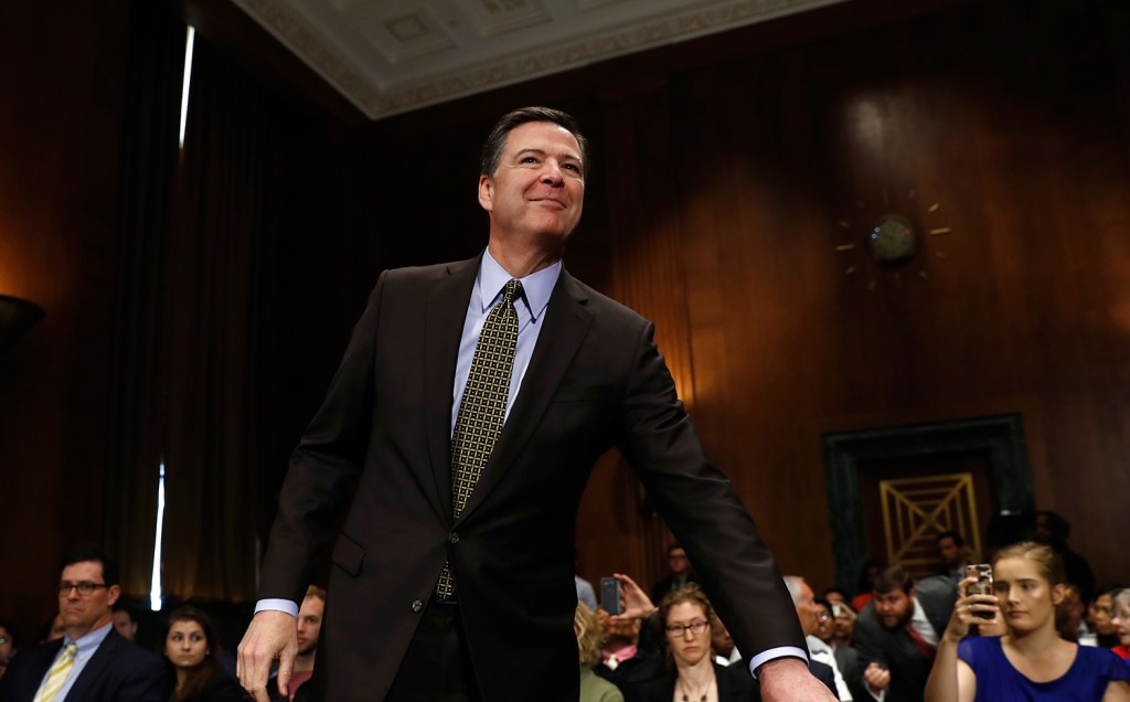 James Comey’s father is ‘convinced’ Trump is ‘nuts’