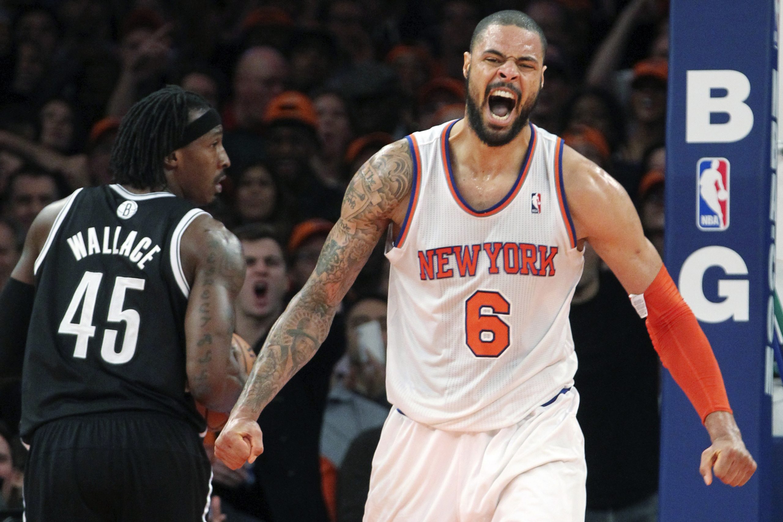 Melo returns, scores 31 as Knicks rout Nets 100-86
