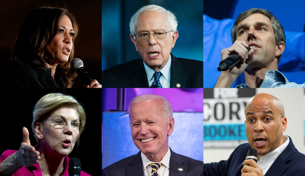 For Haiku Poetry Day, one for each top 2020 candidate