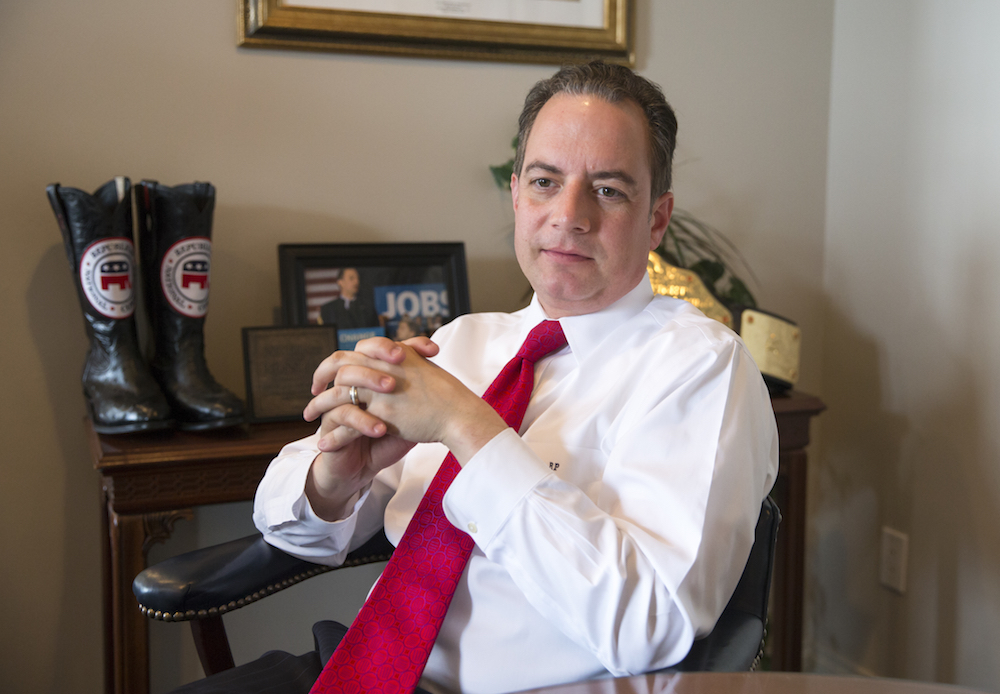 RNC chief Priebus on third party: ‘May as well jump off’ a building