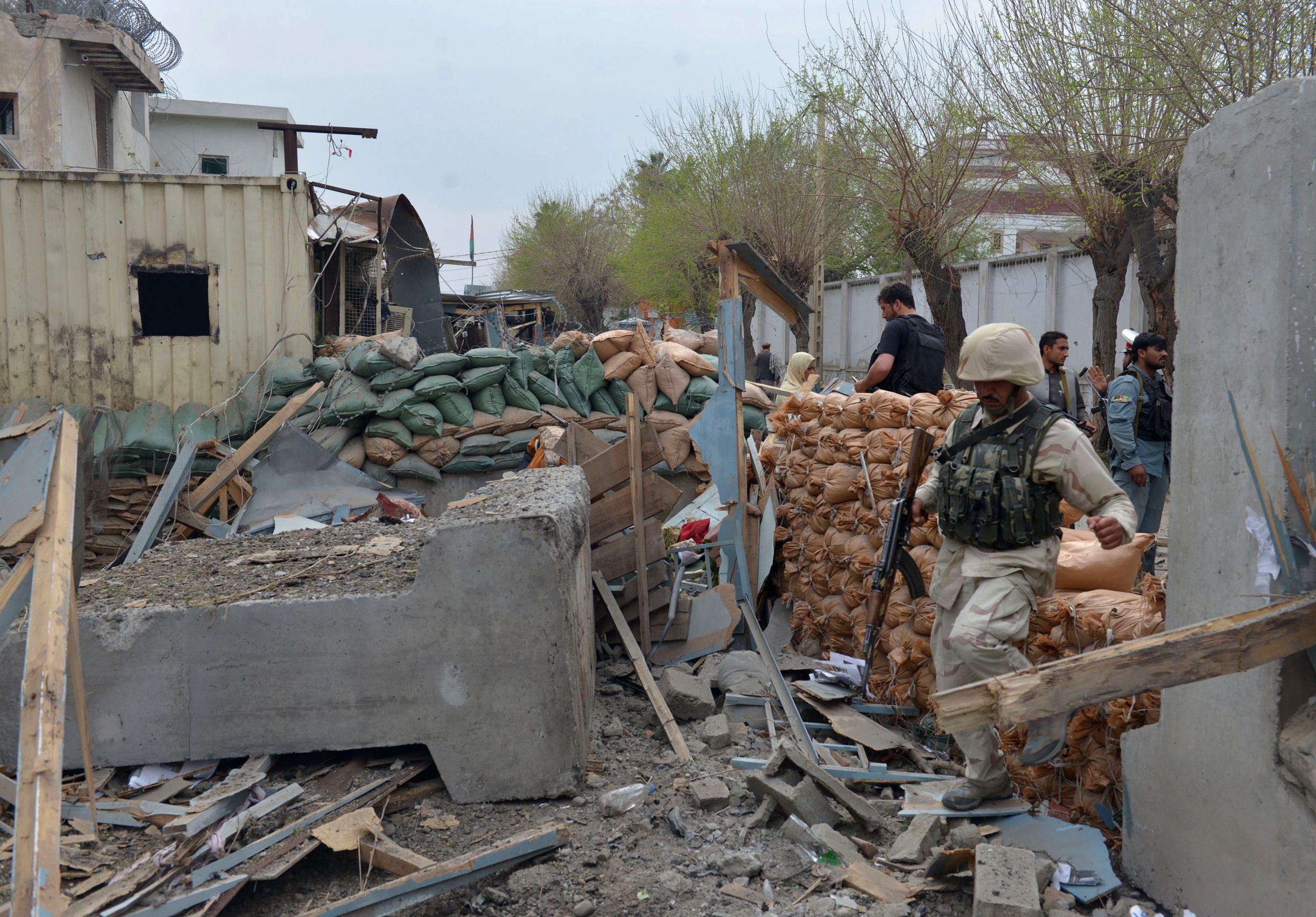 Four killed, 115 injured in bombing on German consulate in Afghanistan