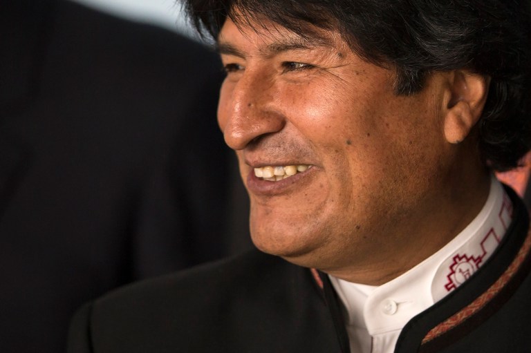 Bolivian president vows to expand coca crops