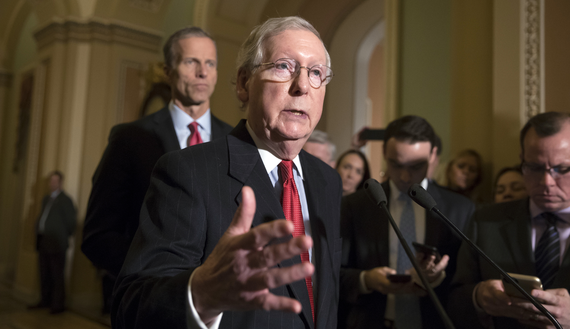 Mitch McConnell publicly floats Jeff Sessions as write-in alternative to Roy Moore