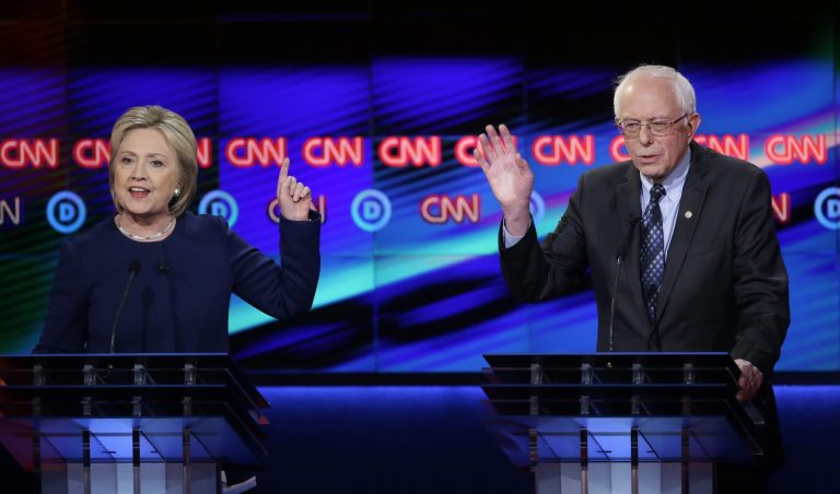Hillary Clinton wants more debates with Sen. Bernie Sanders. (AP Photo/Carlos Osorio)