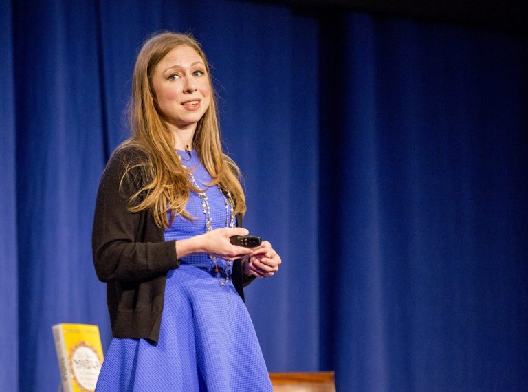 Chelsea Clinton fielded questions about her mother's early childhood education plan, one of Hillary Clinton's first campaign proposals of 2016, in an effort to draw daylight between her and the other Democratic candidates. (AP Photo)