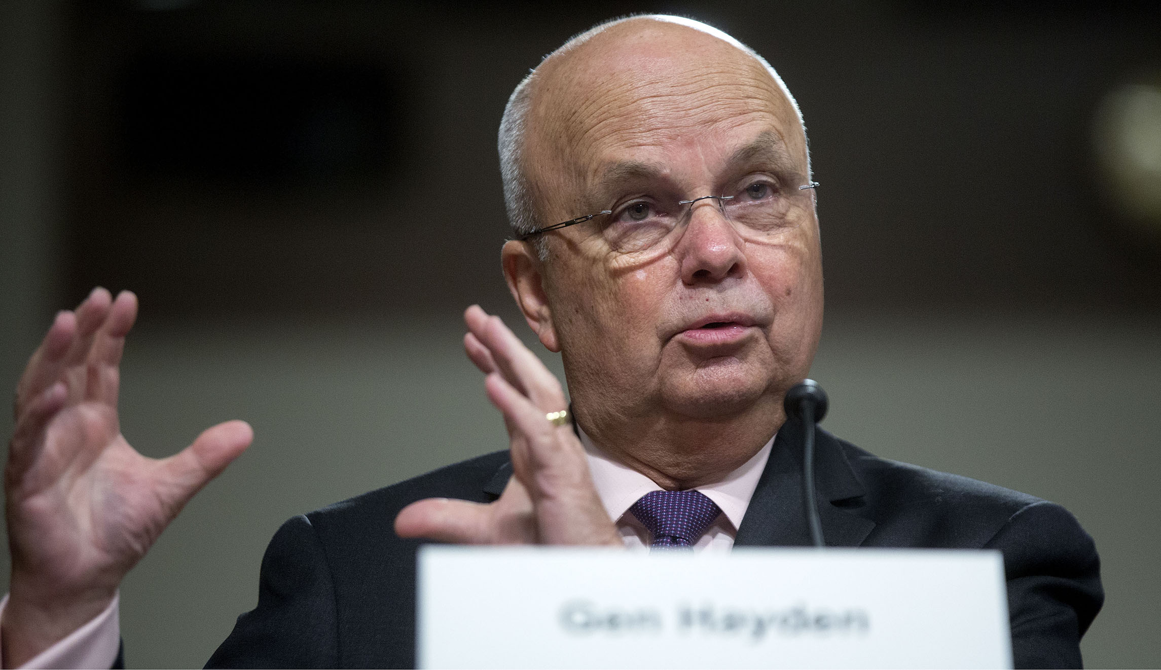 Ex-CIA Director Michael Hayden hospitalized after suffering stroke