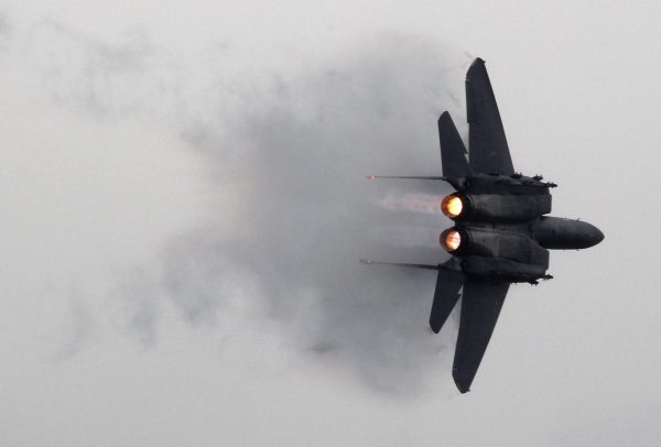 Pilot found dead after US Air Force F-15 jet crashes in North Sea
