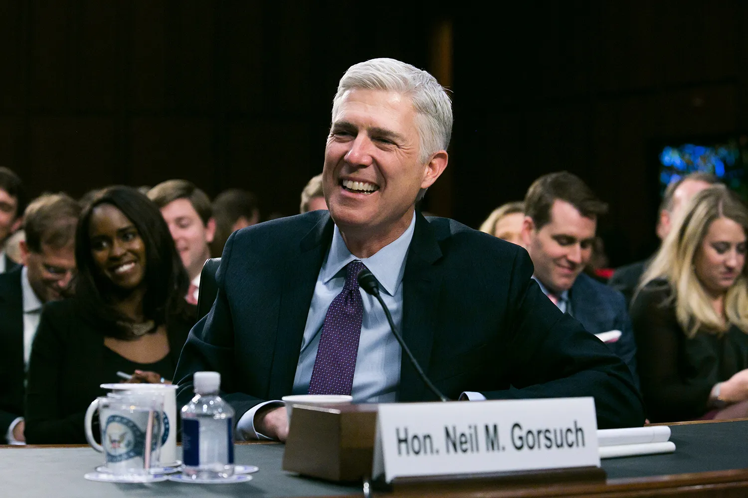 Gorsuch’s Supreme Court bid survives Judiciary Committee vote, but hurtles toward a filibuster