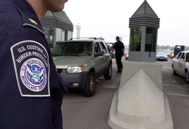 The Niagara Falls authorities requested the Border Patrol's help when they struggled to identify three individuals from a traffic stop. (AP Photo/Don Heupel)