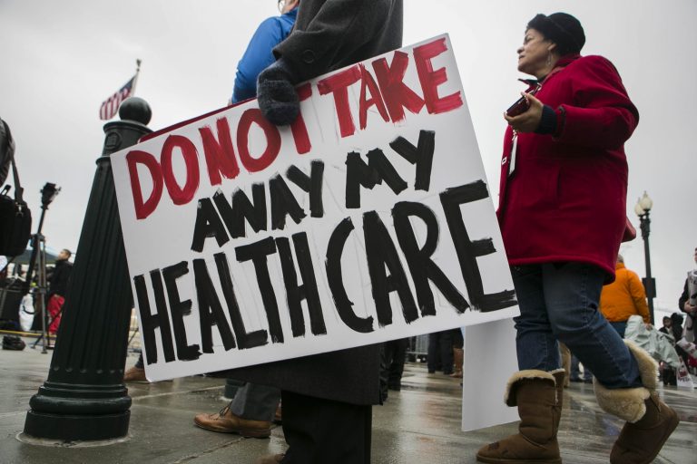 The PR battle between opponents and proponents of the healthcare law will likely play a significant role in its survival. (Graeme Jennings/Examiner)