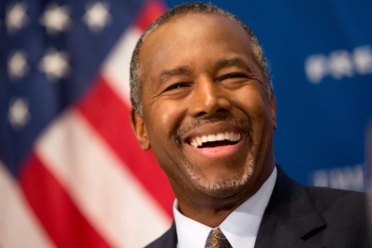 Republican presidential candidateÂ Ben Carson has taken over the lead in Iowa, and now he's taking his message to the air.Â (AP Photo/Andrew Harnik)