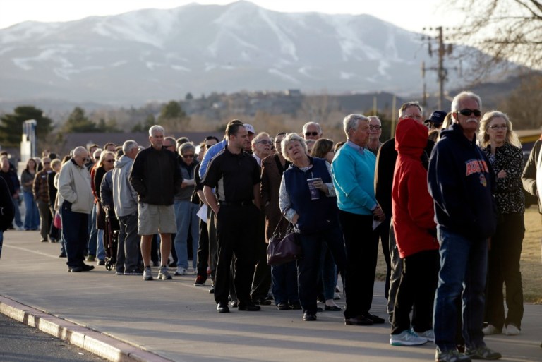 A plurality of those willing to participate in a Nevada entrance poll shared by ABC News, 31 percent, said they were looking for a candidate who 