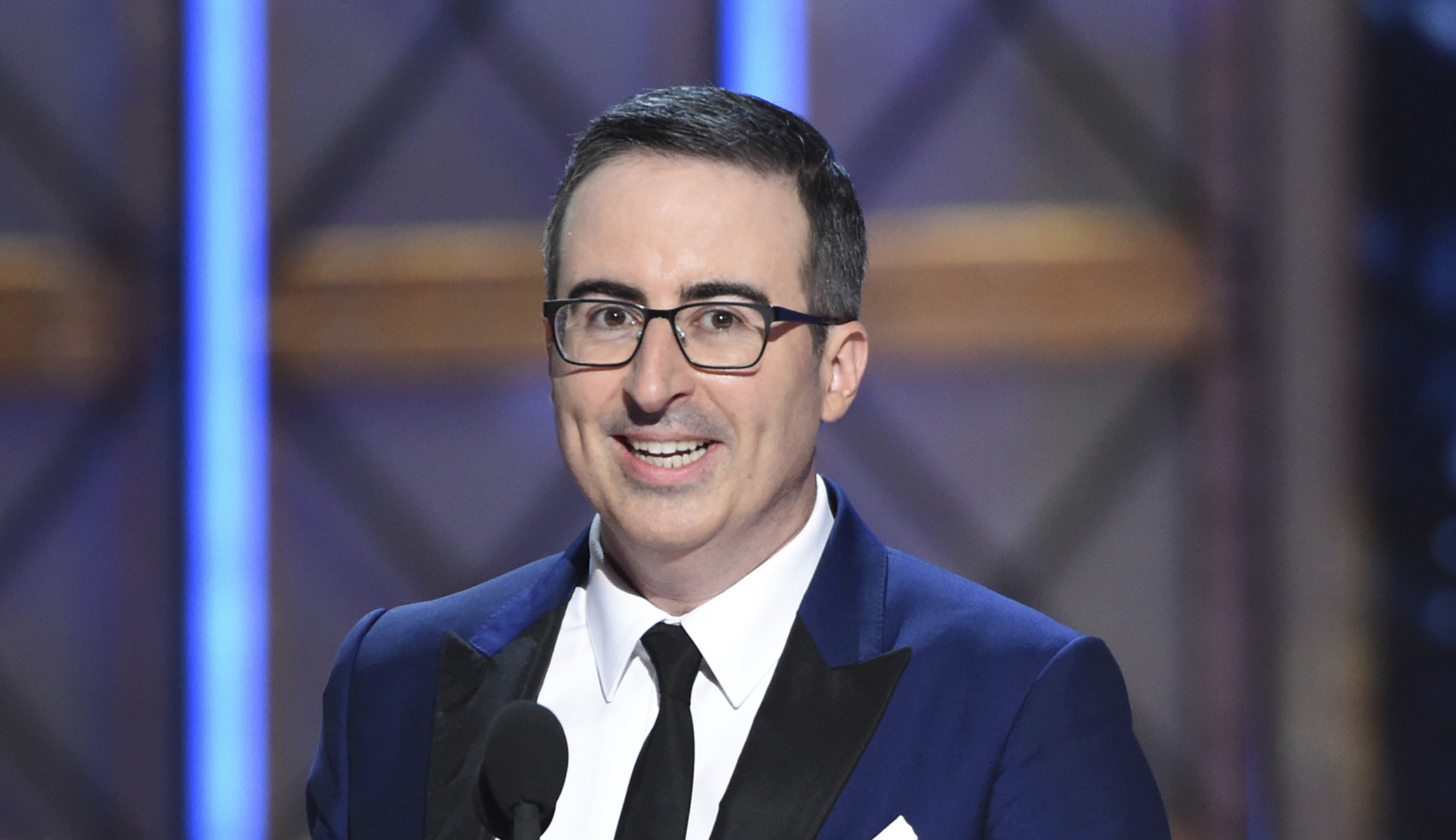 John Oliver rebukes Biden over his call for ‘peaceful protest’