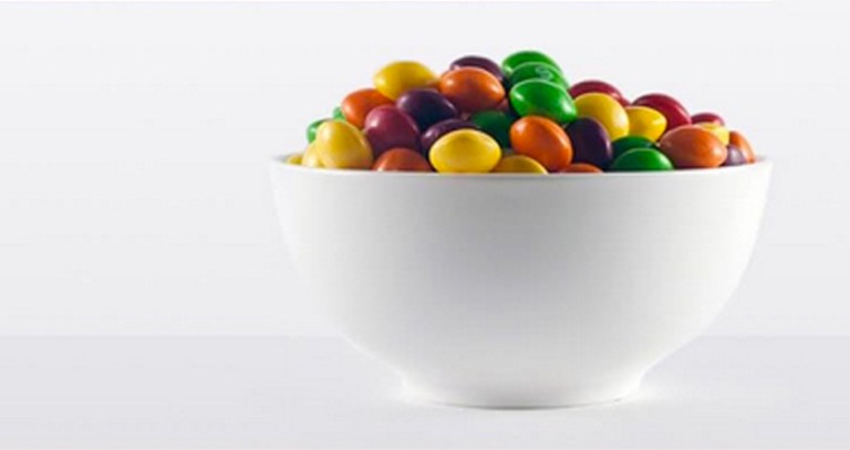 The photographer of the image used to illustrate Donald Trump Jr.'s controversial tweet comparing Syrian refugees to poison Skittles has revealed himself to be a former refugee. (Twitter via AP)