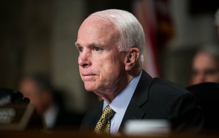 During his 30-years in the Senate, five presidents from both parties have nominated 14 different candidates to write the White House budget. Sen. John McCain has never cast a vote against a single budget director.