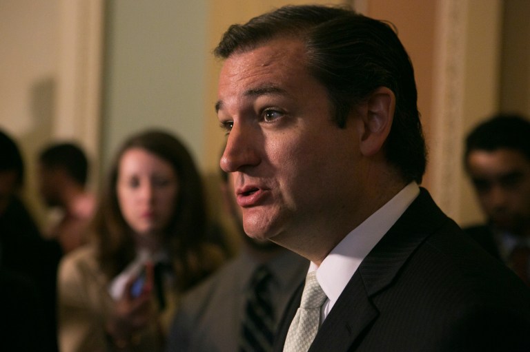 America must stand by Sen. Ted Cruz and other brave Tea Party Republicans who understand the message of Ecclesiastes that there is a time for everything, and that today is the time for confrontation. (Photo: Graeme Jennings/Examiner)