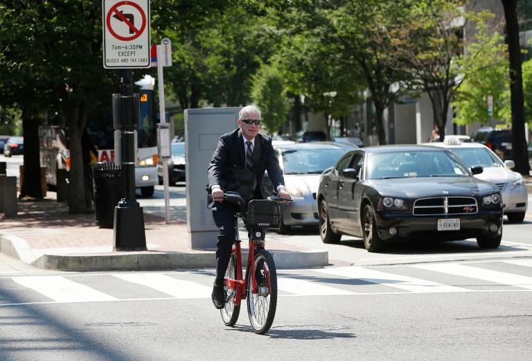 Washington's many parks, biking trails, high walkability level and low levels of certain diseases contributed to its ranking. (AP Photo/Pablo Martinez Monsivais)