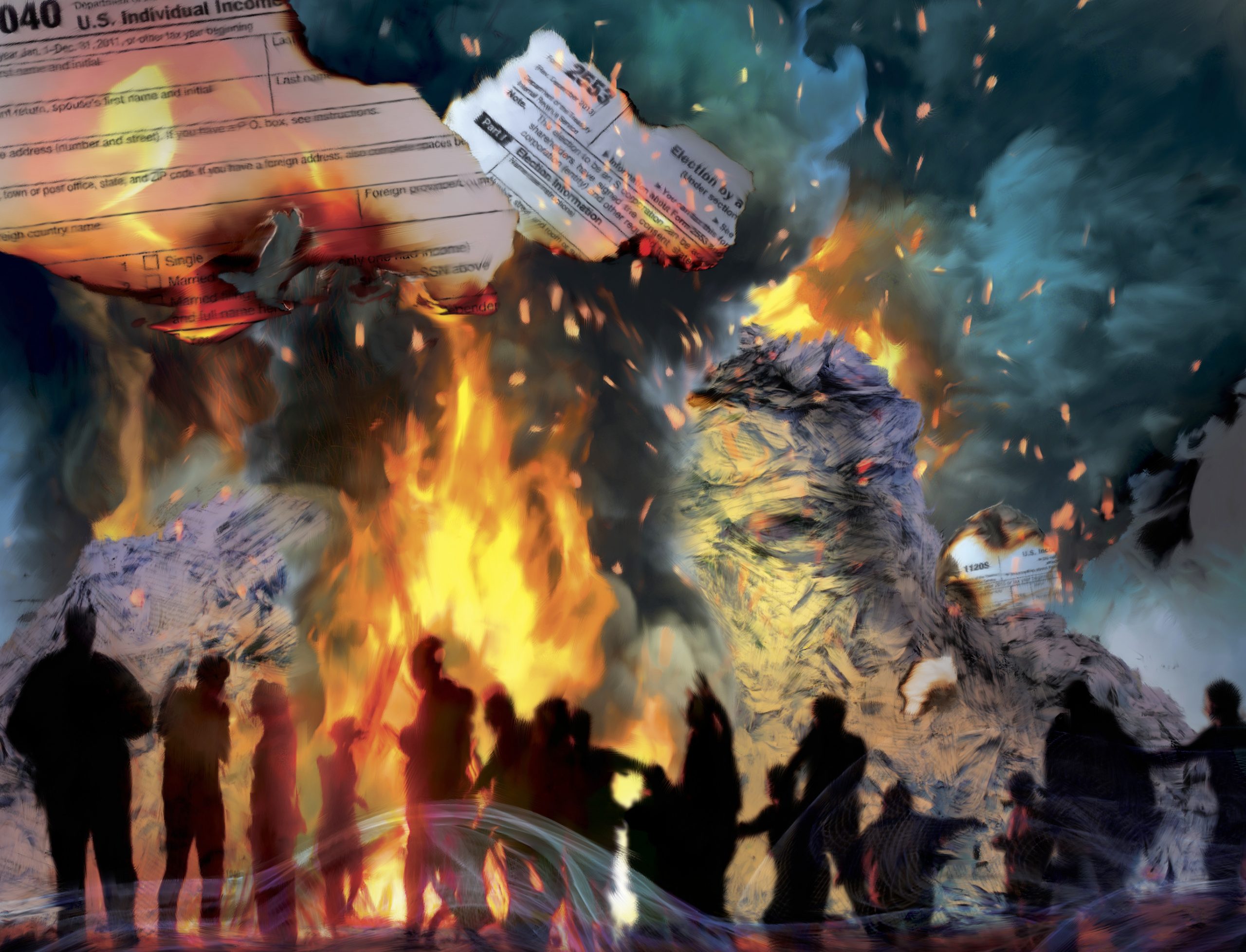 Trump, GOP prepare for tax code bonfire