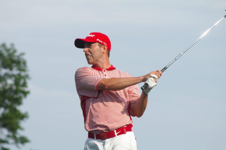 Kevin Dunleavy/Examiner
Ryan Sullivan of Winston-Salem, N.C., shot a 61 at Woodmont South on his way to qualifying for the U.S. Open for the first time.